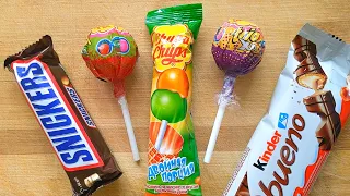 Satisfying Video l How To Cutting Rainbow Lollipop Candy ASMR #2
