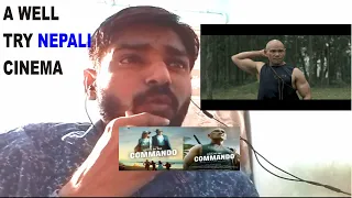 SOUL OF THE COMMANDO  TRAILER REACTION   New Nepali Movie Official   Rajkumar Rai, Kam