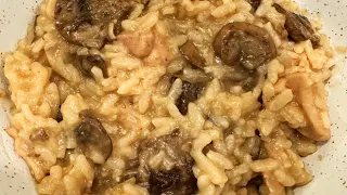 Instant Pot Chicken Marsala Risotto