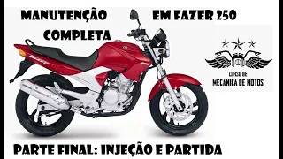 Manutenção Em Yamaha Fazer 250(parte final) por Flaviano Araújo