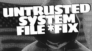 How To Fix "Untrusted Sytem File" Game Crash | Easy Anti Cheat | Watch Dogs 2 + Watch Dogs Legion