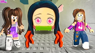 FUJA DAS CABEÇAS DE ANIME no ROBLOX!! Escape Running Head