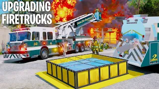 Upgrading to Biggest Firetruck in GTA 5!