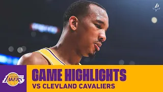 HIGHLIGHTS | Los Angeles Lakers vs. Cleveland Cavaliers