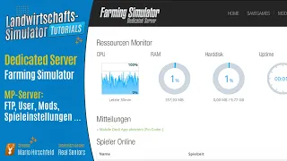 LS22 Tutorials: Dedicated Server einrichten - Farming Simulator // Grundlagen für Einsteiger