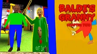 Balding Granny Chapter Two - Granny Is A Baldi Gameplay Trailer (Android)