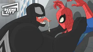 Spider-Man Keeps Venom Away From Aunt May | The Spectacular Spider-Man (2008)