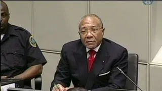 Charles Taylor appeals war crimes in the Hague