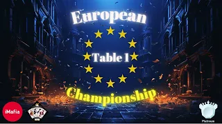 European Championship 2023. Day 1. Table 1