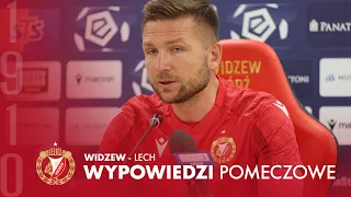 Wypowiedzi po meczu Widzew Łódź - Lech Poznań 1:1