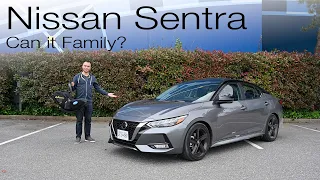 Can it Family? Clek Liing and Foonf Child Seat Review in the 2021 Nissan Sentra