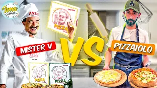 LA PIZZA DE MISTER V TESTÉ PAR UN PIZZAÏOLO 🇮🇹