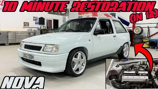 VXR Turbo VAUXHALL NOVA FULL Restoration.