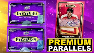 Opening 2 Boxes of 2021-22 Upper Deck Stature Hockey Hobby