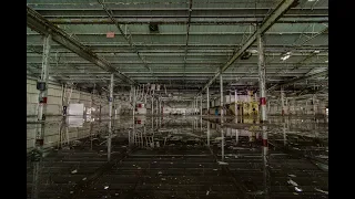 Abandoned factory with amazing Reflections  Anglesey