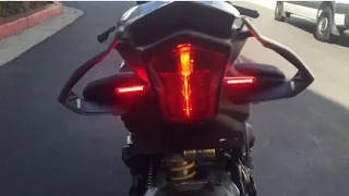 2015 Yamaha R1 R1M dual function LED turn signals or brake light DFS