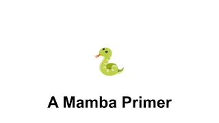 Do we need Attention? A Mamba Primer