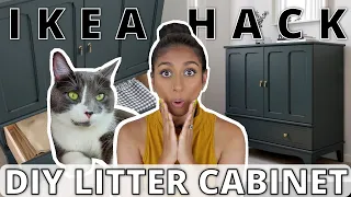 Ikea Lommarp Hack | DIY Litter Cabinet