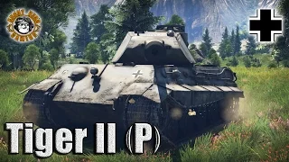 War Thunder: The Tiger II (P), German Tier-4, Heavy Tank