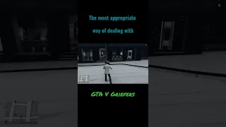 The funniest way to deal with GTA V online griefers!