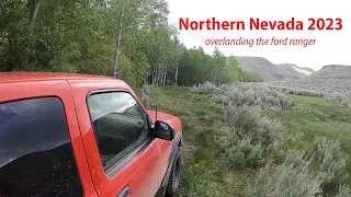 Northern Nevada overlanding 2023. On a budget, just an old truck and good camping gear.