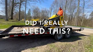 Concrete prep with a mini skid steer!!