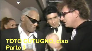 TOTO CUTUGNO, ciao - parte 3 - Ray Charles canta con Toto Cutugno a Sanremo, mare, Milan, Beatles