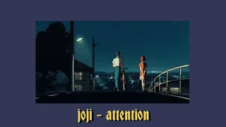 joji - attention (audio)