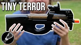 The FN Herstal P90 AEG is a Tiny Terror! (In a Good Way) | SaltyOldGamer Airsoft Review