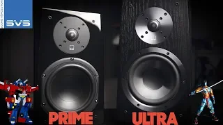 SVS Ultra vs. Prime Bookshelf | Speaker Shootout