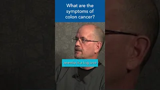 What are the symptoms of colon cancer? #shorts