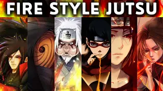 🔥FIRE STYLE JUTSU | Katon no Jutsu "Gokakyū" : [From Naruto & Boruto Anime]