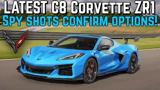 The C8 Corvette ZR1 getting ACTIVE AERO? Displayed at SECRET dealership meetings, and MORE!