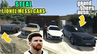 GTA 5 Stealing Lionel Messi Cars With Franklin (Expensive Real Life Cars) #12