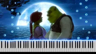 Shrek 2 - Accidentally in Love Piano Cover [SHEET + FREE MIDI]