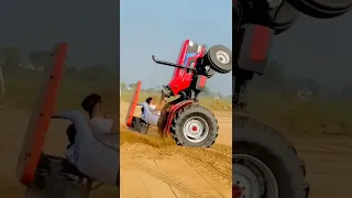 Mahindra Arjun Novo Stunt video...!!