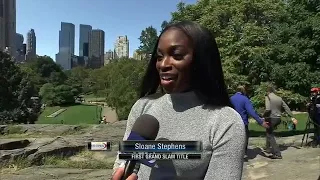 Sloane Stephens on her first Grand Slam, after winning US Open