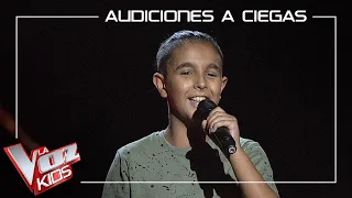 David Giménez - Válgame Dios | Blind auditions | The Voice Kids Antena 3 2022