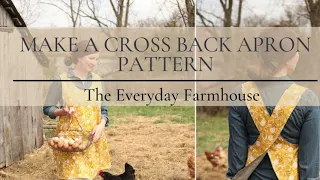 Cross Back Apron How to Make Your Own Pattern