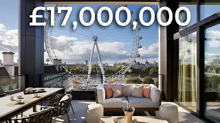 INSIDE a £17,000,000 London PENTHOUSE with Amazing Views! | Luxury Property Tour