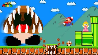 Super Mario Bros. but everything is Longer! | Game Animation | Ks Mario