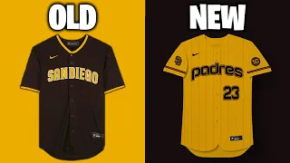 Re-Designing All 30 MLB Teams Jerseys