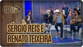 Sérgio Reis e Renato Teixeira com os filhos - Festa Sertaneja com Padre Alessandro Campos (25/08/17)