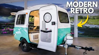 The CUTEST Camper You Can Stand In: Happier Camper Tour