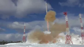 ICBM RS-28 Sarmat second test launch