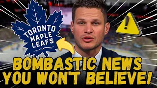 ⚠️ NEWS CONFIRMED! NOBODY WAITED FOR THAT! HOT INFORMATION! TORONTO MAPLE LEAFS | MAPLE LEAFS NEWS