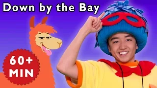 Down by the Bay + More | Jack Meets Funny Animals | Mother Goose Club Phonics Songs