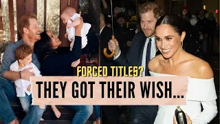 Meghan Markle & Prince Harry's PETTY Grab of Royal Titles: Blindsided King Charles?