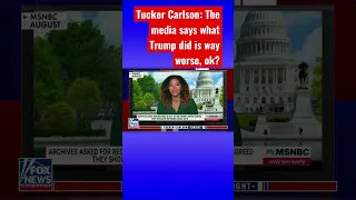Tucker: Remember when the media had a complete meltdown? #shorts