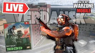 🔴Warzone Mobile - LIVE | Verdansk Buy Backs | High Kill Gameplay